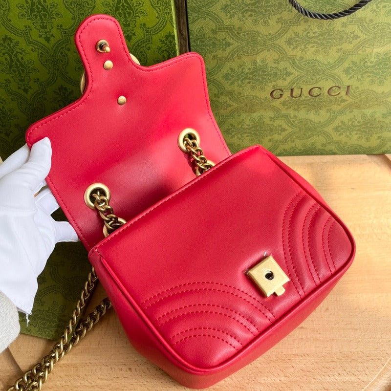 Bolso Mini Marmont Rojo