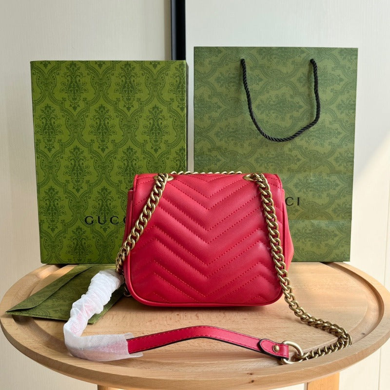 Bolso Mini Marmont Rojo