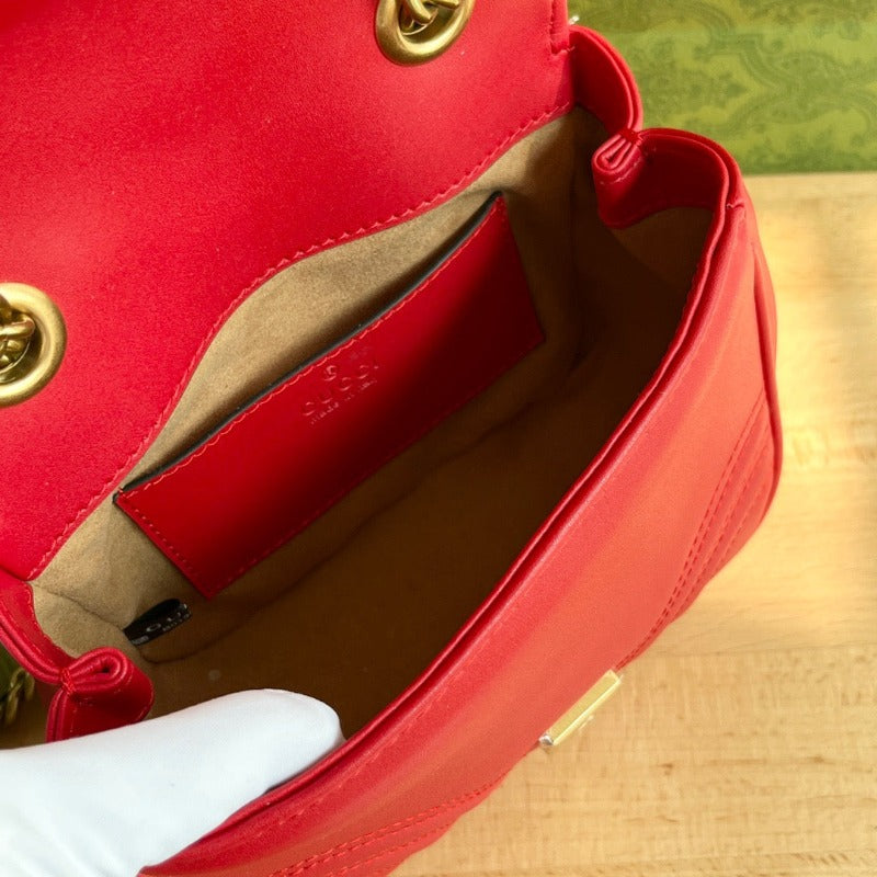 Bolso Mini Marmont Rojo