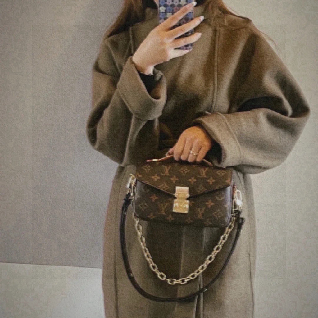 Pochette Metis East West Bag Monogram Brown New
