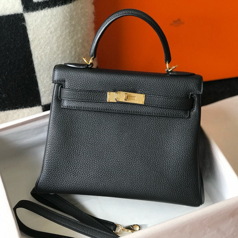Kelly Handtasche 28 Schwarz