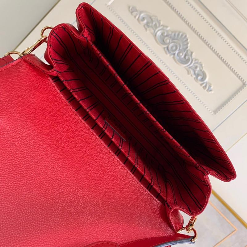 Pochette Métis Monogramm Tasche Rot Neu