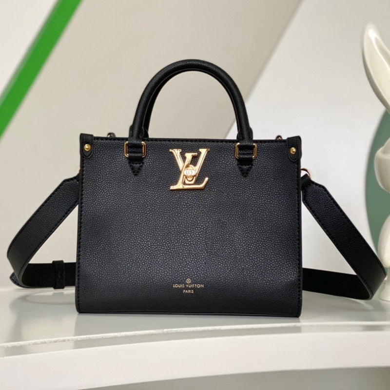 Bolso de mano Lock & Go negro