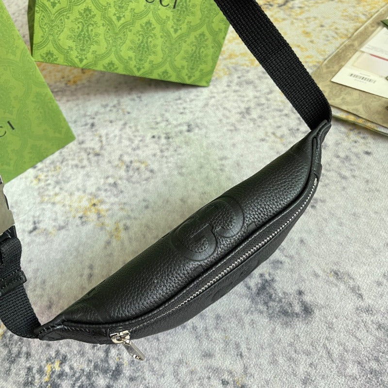 Jumbo GG Gürteltasche Schwarz