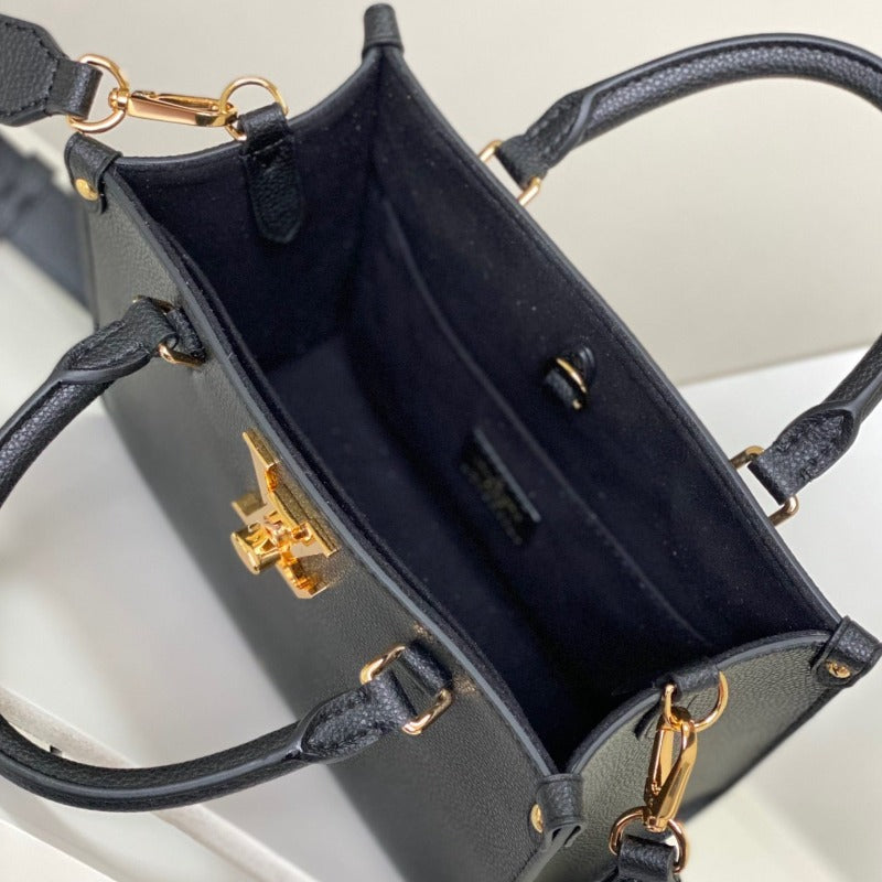 Bolso de mano Lock & Go negro