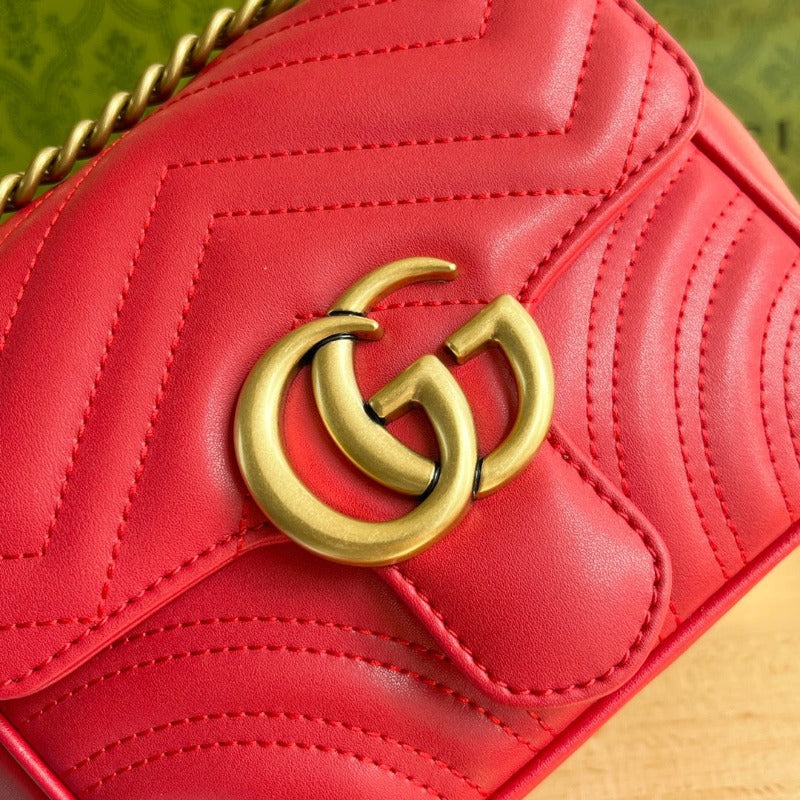 Bolso Mini Marmont Rojo