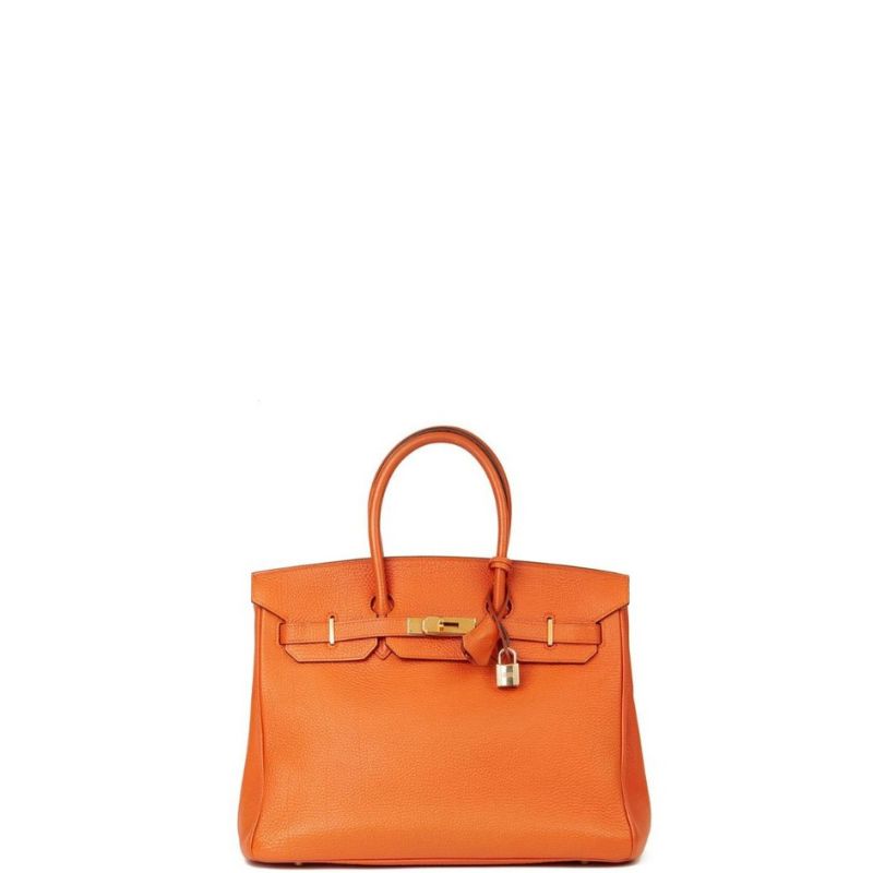 Bolso Birkin naranja