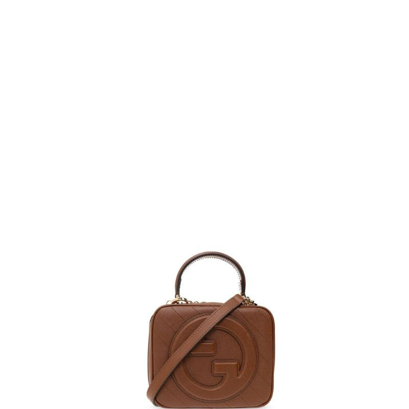 Blondie Top Handle Bag Brown