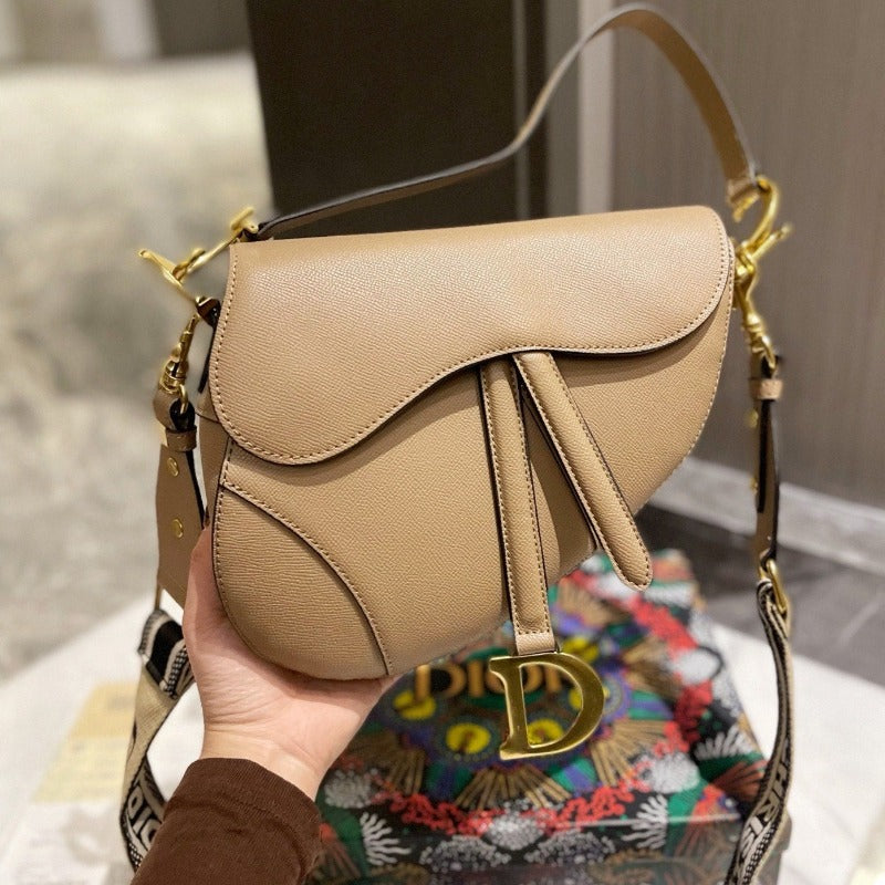 Saddle Bag In Beige