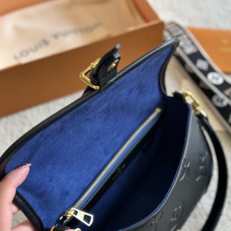 Bolso de hombro Diane negro