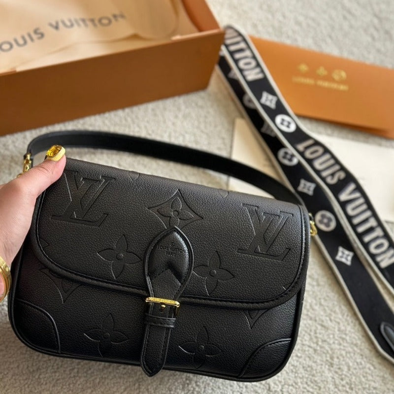Bolso de hombro Diane negro