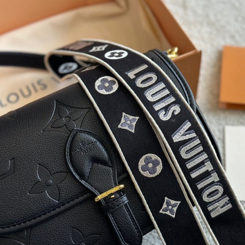 Bolso de hombro Diane negro