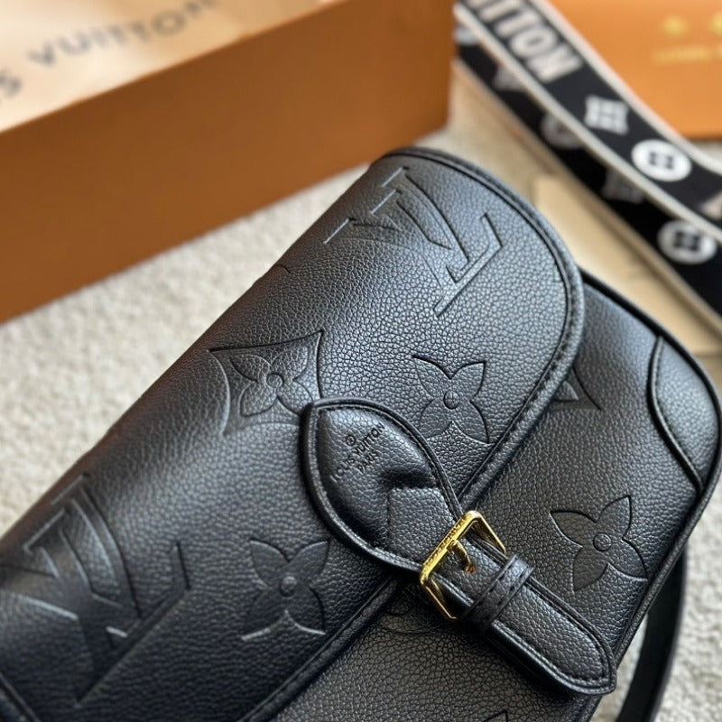 Bolso de hombro Diane negro