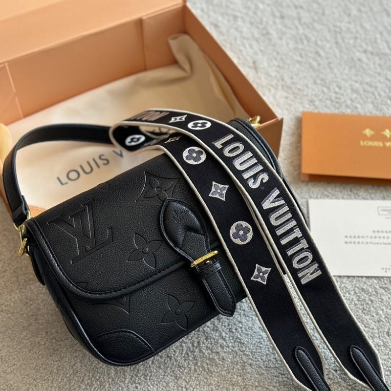 Bolso de hombro Diane negro