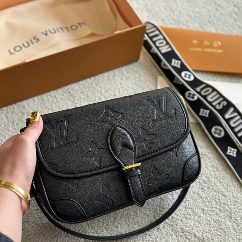 Bolso de hombro Diane negro