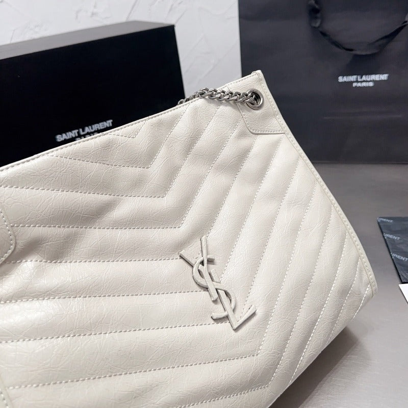 Bolsa de compras Niki color crema