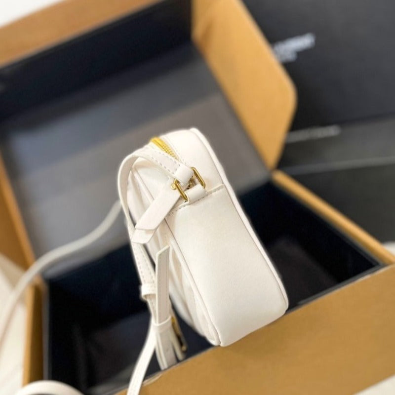 Bolso para cámara Lou blanco
