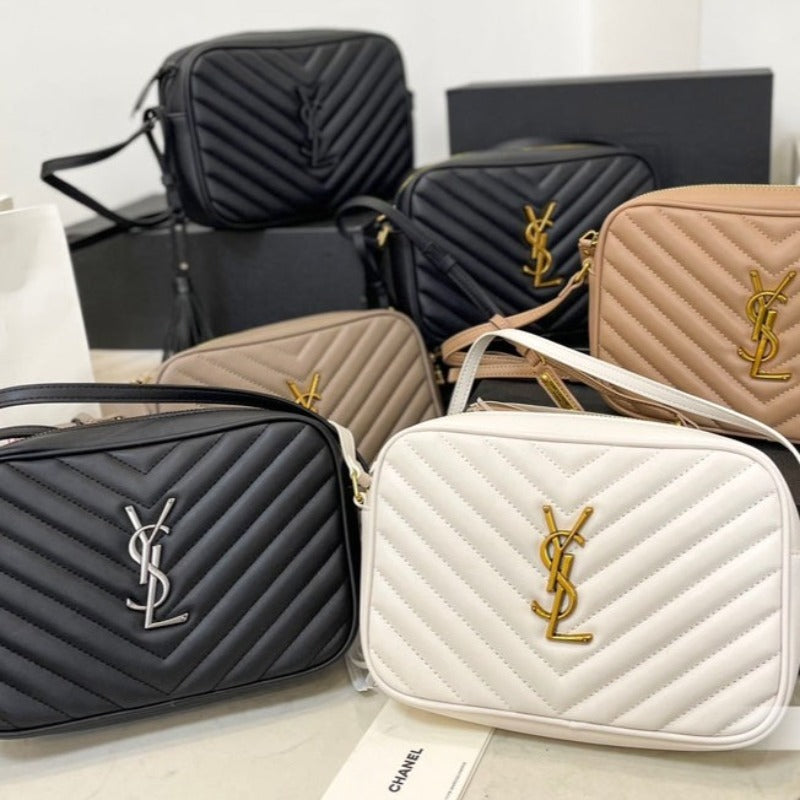 Bolso para cámara Lou blanco