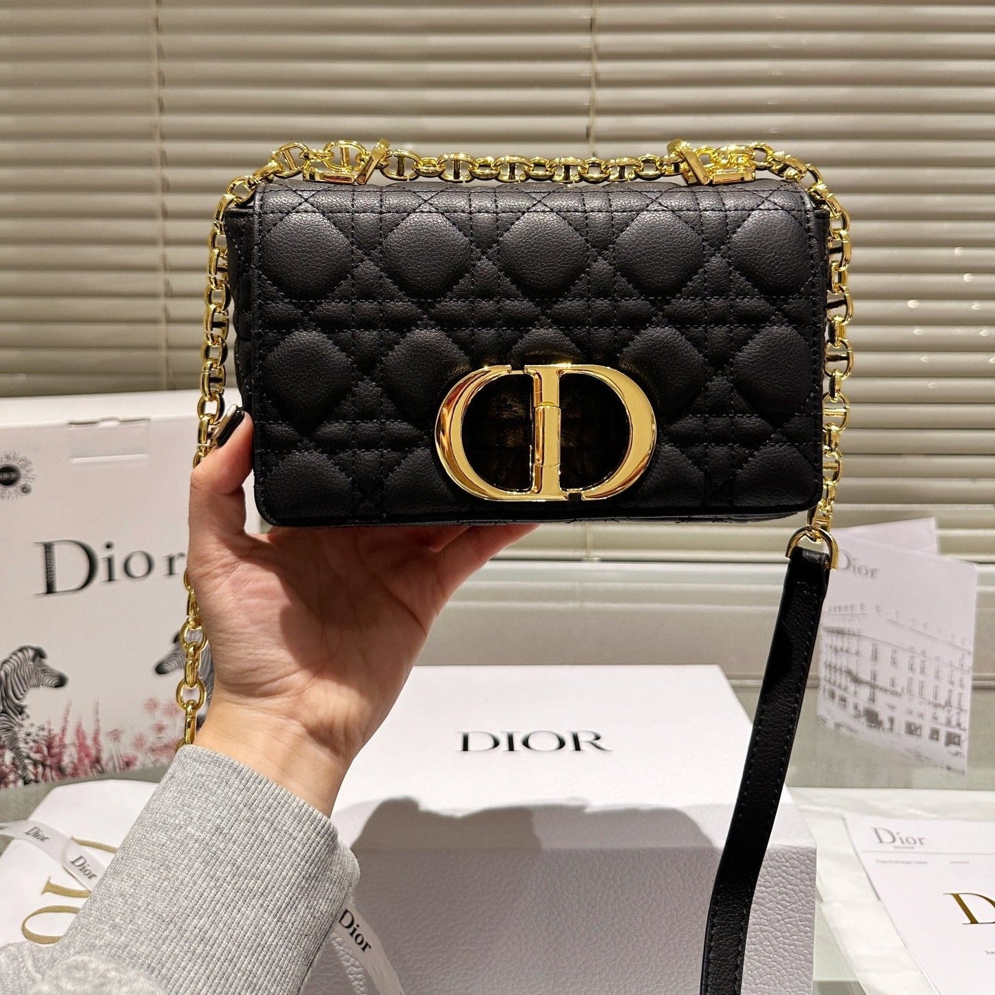 Bolso mediano Caro negro