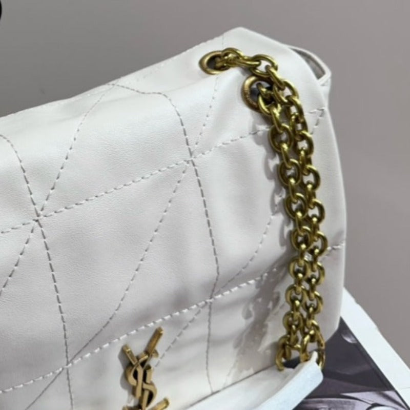 Bolso de cadena Jamie blanco