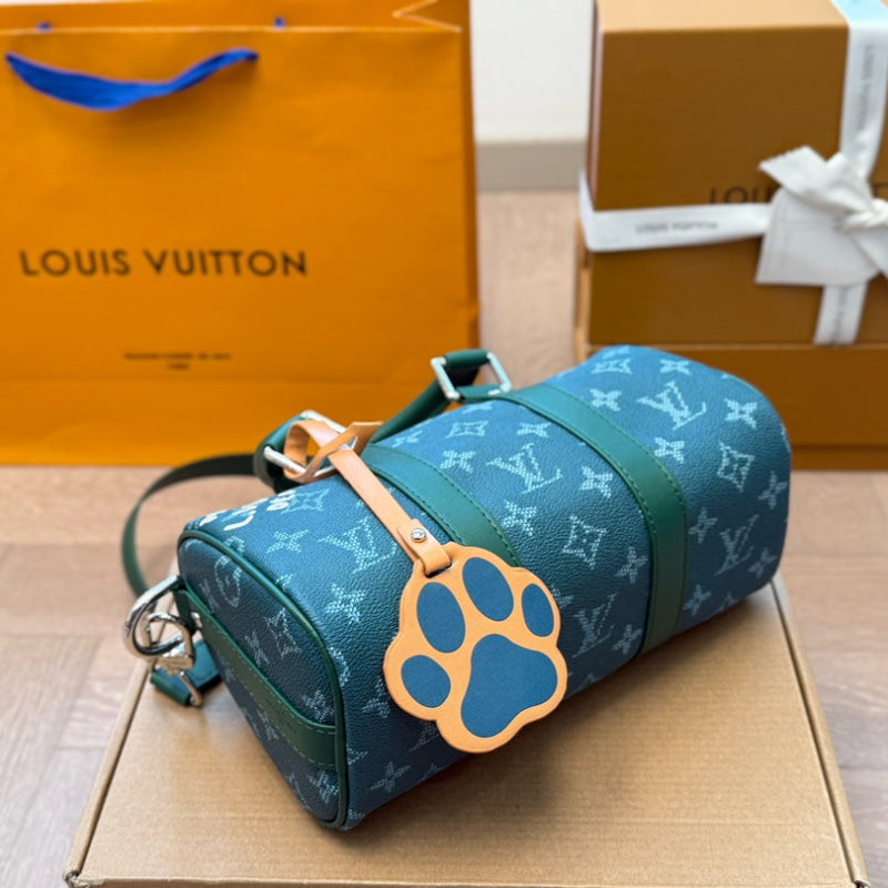 Keepall Bandouliere 25 Bag Green New