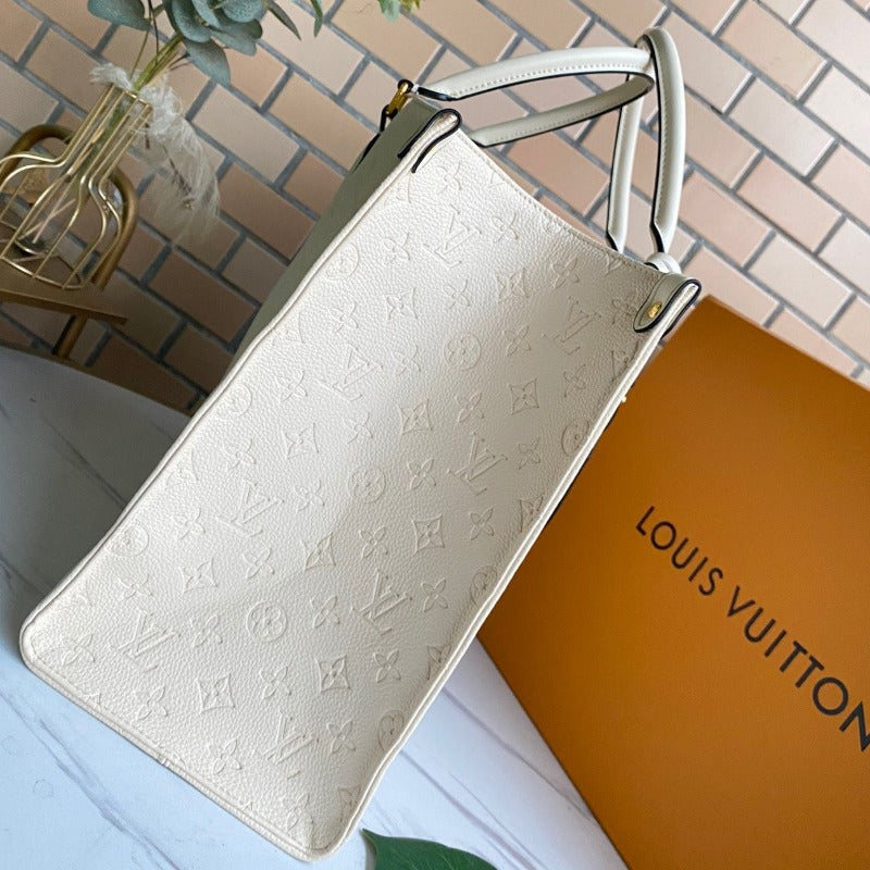 Onthego Monogram Bag White