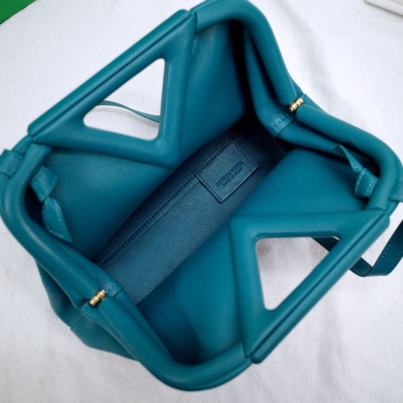 Triangle Shoulder Bag Turquoise