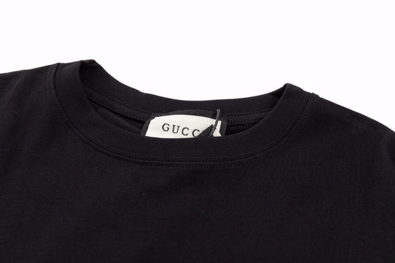 T-shirt With Logo GG Black