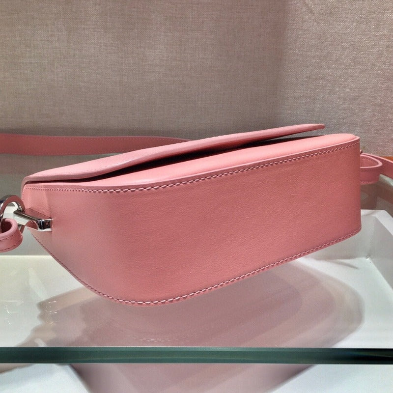 Saffiano Identity Shoulder Bag Pink