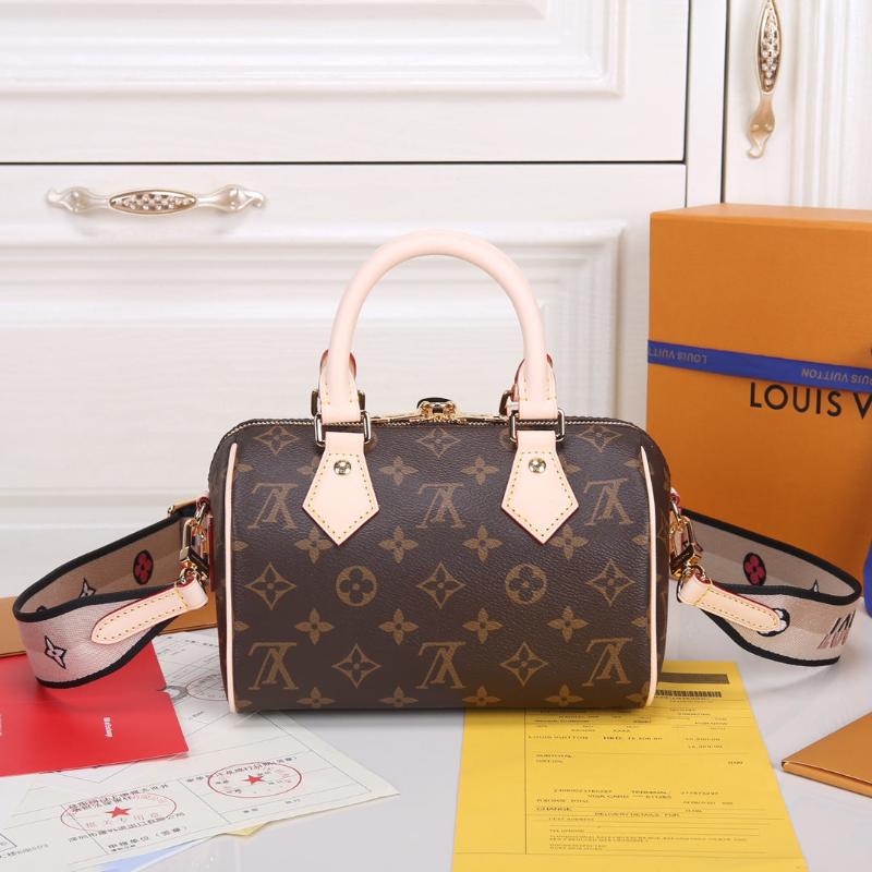 Speedy Monogram  Bandouliere 20 Brown