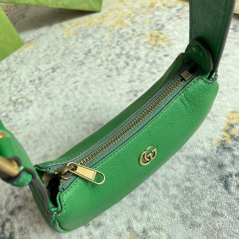 Aphrodite Small Hobo Bag Green