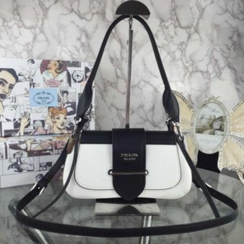 Sidonie Shoulder Bag Black/White New