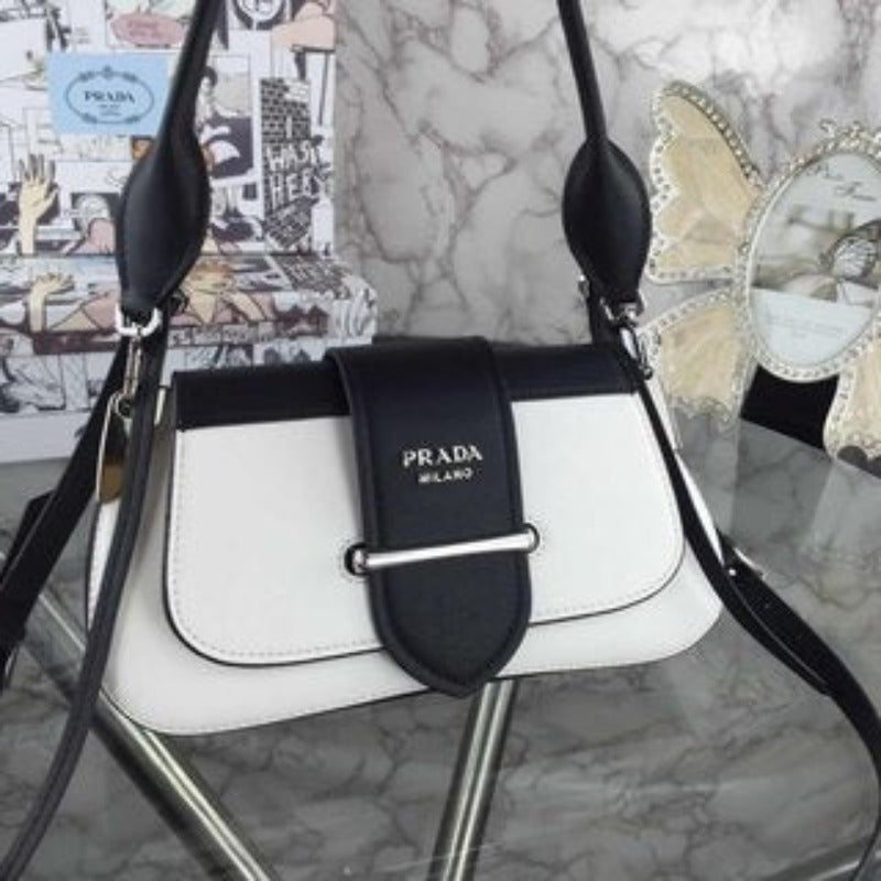 Sidonie Shoulder Bag Black/White New