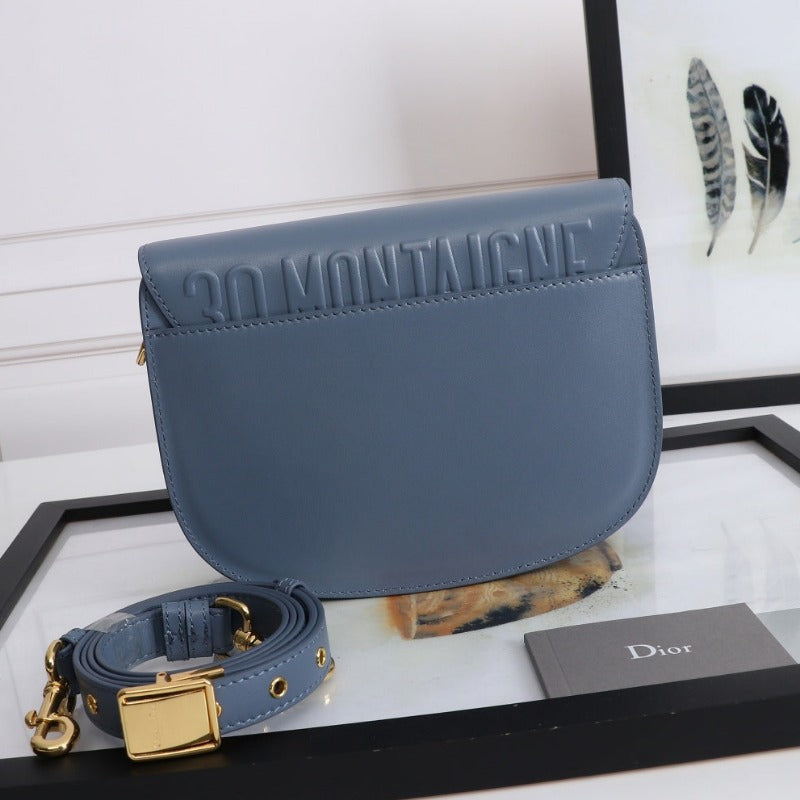 Bobby Mittelgroße Handtasche Blau