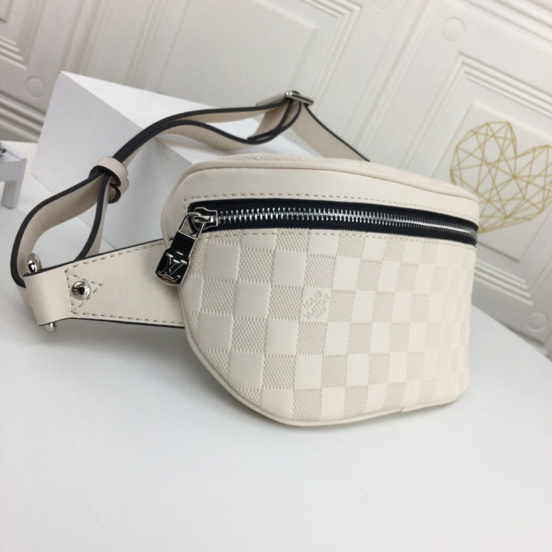 Campus Bumbag Damier Infini White