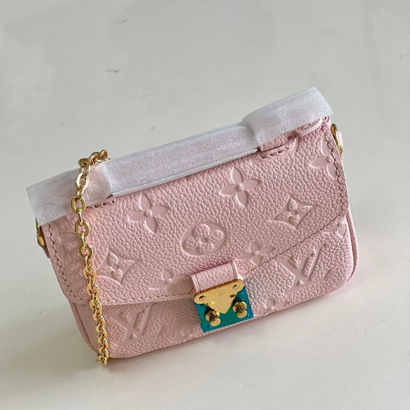 Mini-Pochette-Métis-Monogramm-Tasche Rosa