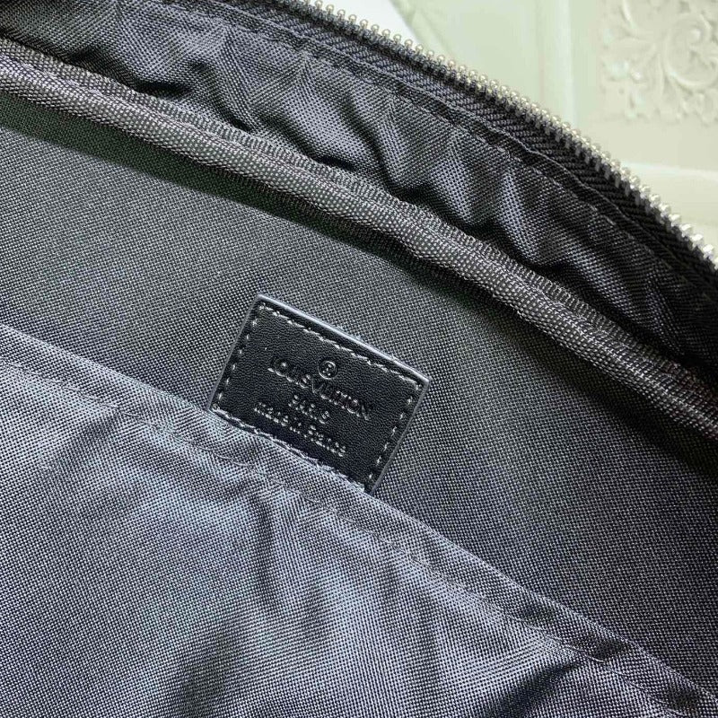 Monogram Briefcase Black