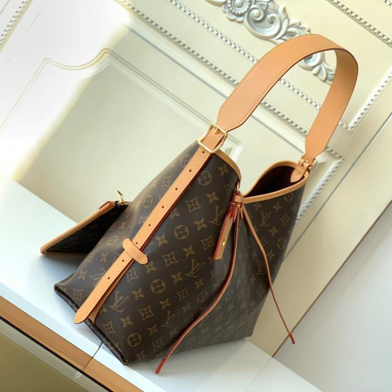 CarryAll MM Monogram Brown