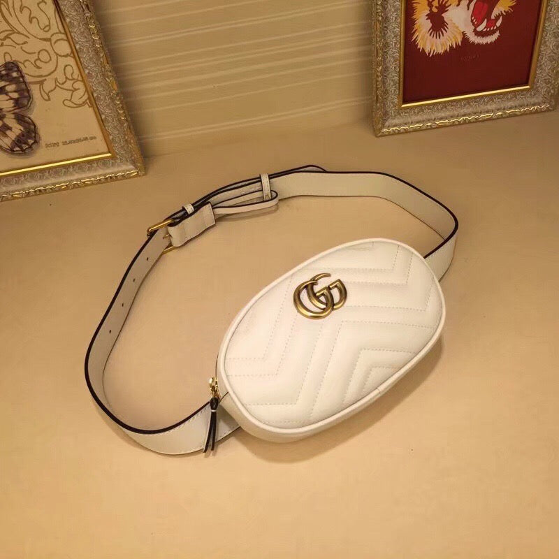 Marmont Belt Bag White