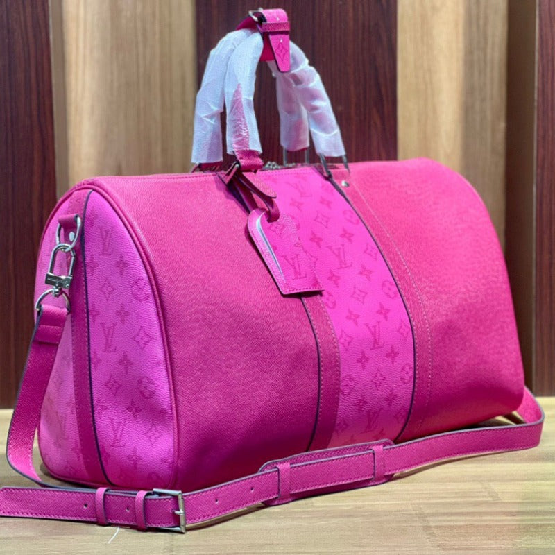 Keepall 45 Taigarama Rose Pink Weekend/Travel Bag