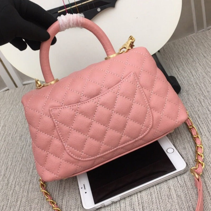 Coco Flap Bag Nude New