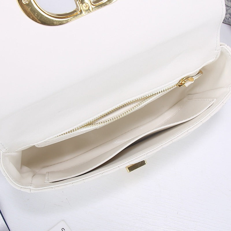 Caro Medium Bag White