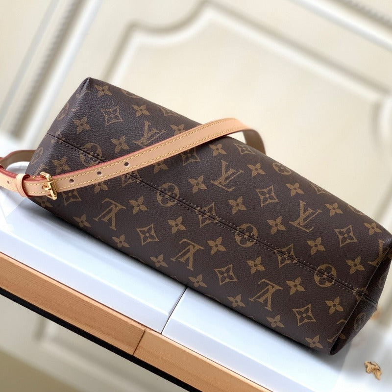 Boetie  Monogram Bag Brown