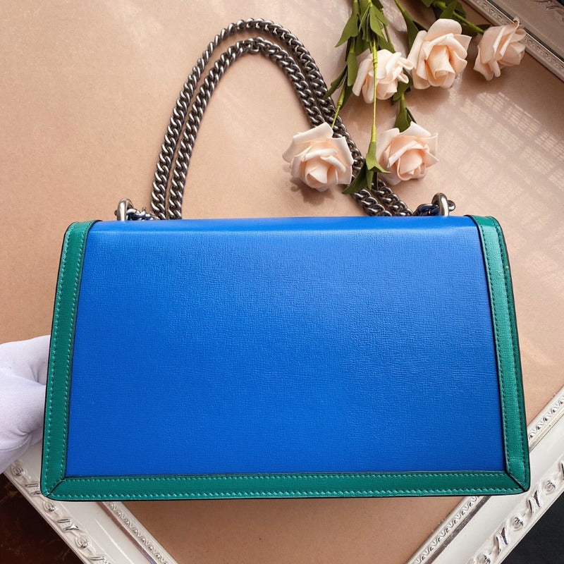 Dionysus Shoulder Bag Blue/Green