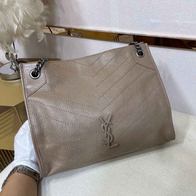 Niki Shopping Bag Light Brown