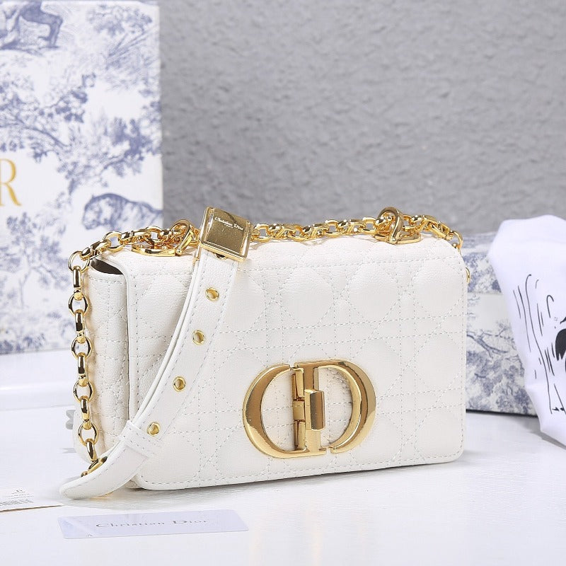 Caro Medium Bag White