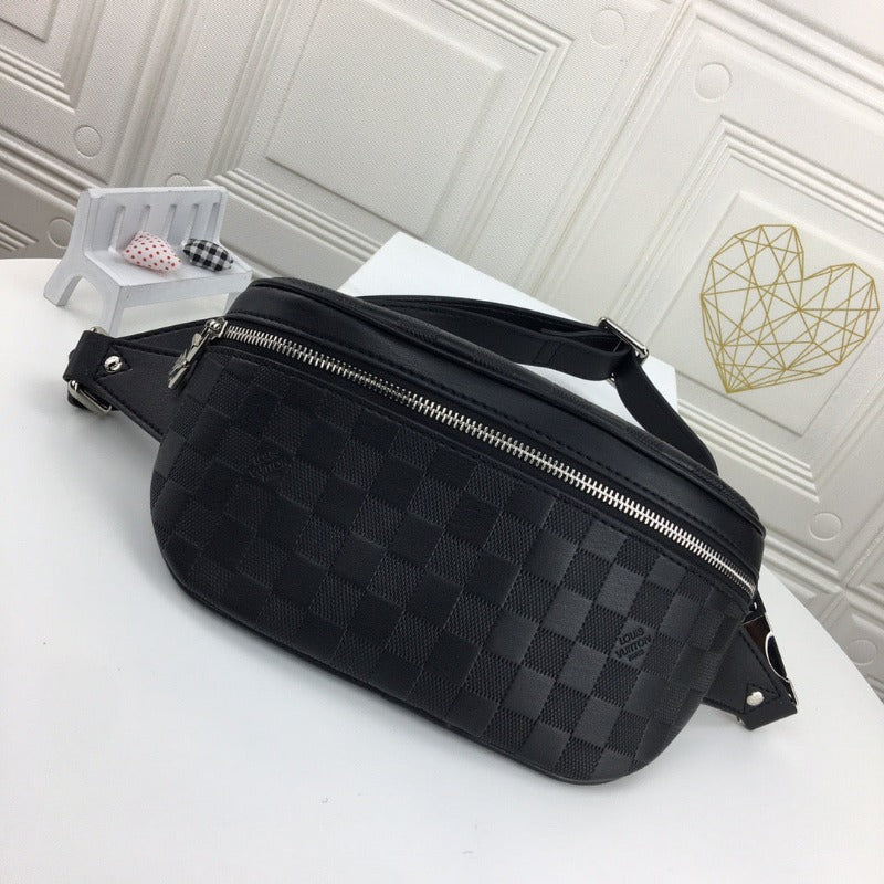 Campus Bumbag Damier Infini Black