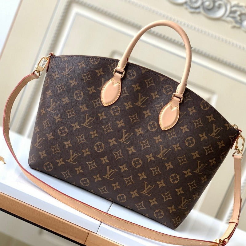 Boetie  Monogram Bag Brown