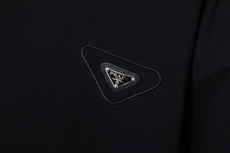 Triangle Logo Cotton T-Shirt