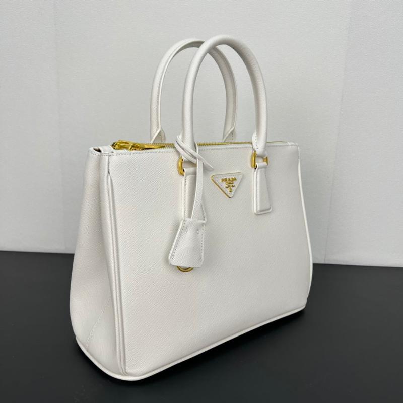 Galleria  Saffiano Leather Bag White